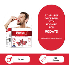 Ashwamed Capsules - Boosts Stamina, Energy & Immunity for Adults
