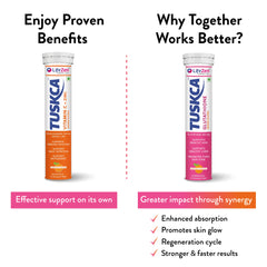 Skin Care duo - Tuskca Glutathione + Tuskca Vitamin C