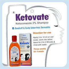 Ketovate anti-dandruff shampoo for women.