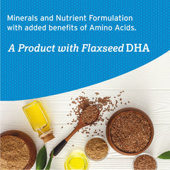 MNF GR syrup: a mineral and nutrient formula with amino acids and flax seed DHA.