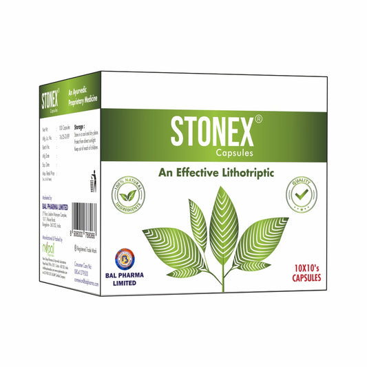 Stonex Capsules - Support Kidney Detox, Kidney Stone Dissolution, Urinary Tract Support - Herbal Supplement