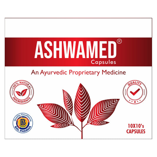 Ashwamed Capsules - Boosts Stamina, Energy & Immunity for Adults