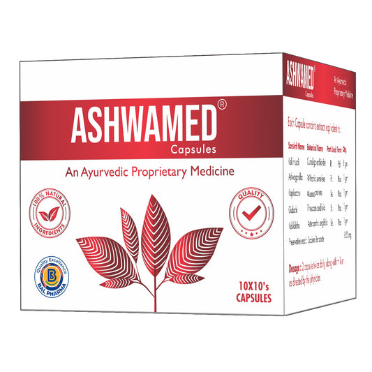 Ashwamed Capsules - Boosts Stamina, Energy & Immunity for Adults