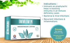 Immuwin Natural Immunity Booster - Supports Immunity & Antiviral Protection for All Ages