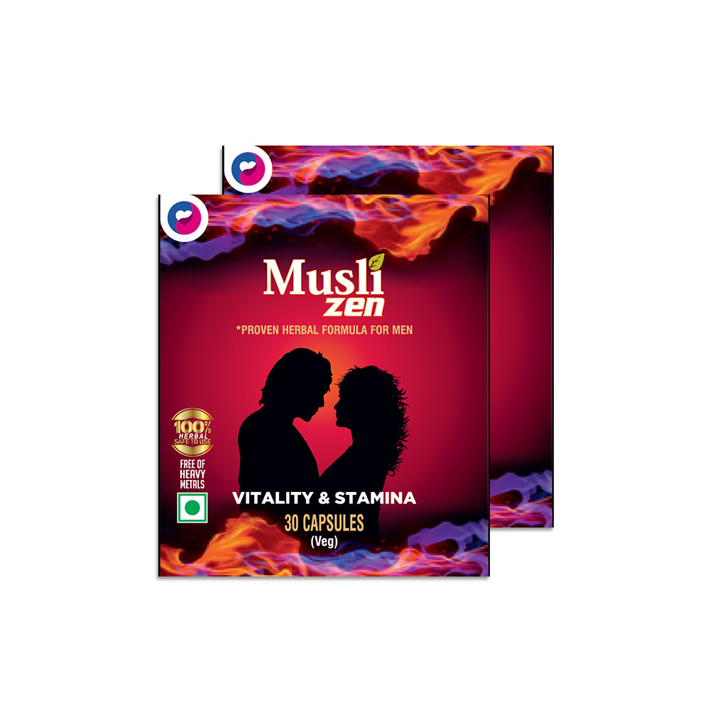 Two packages of Mushizen, a product for vitality and stamina, on a white background.